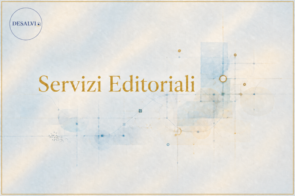 Desalvi Assistenza e Consulenza editoriale, i diversi Servizi editoriali